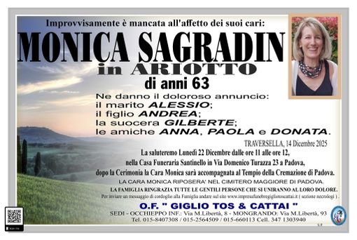 Monica Sagradin in Ariotto