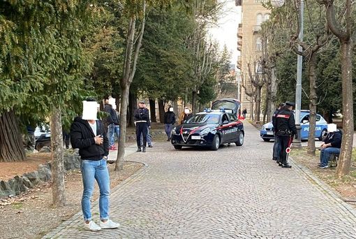 Immagini dell'intervento agli Zumaglini di un anno fa