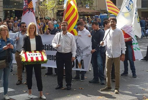 Alessio Ercoli alla Diada di Barcellona: "La Lega è l'unico partito italiano a sostenere la causa catalana" Alessio Ercoli alla Diada di Barcellona: "La Lega è l'unico partito italiano a sostenere la causa catalana"
