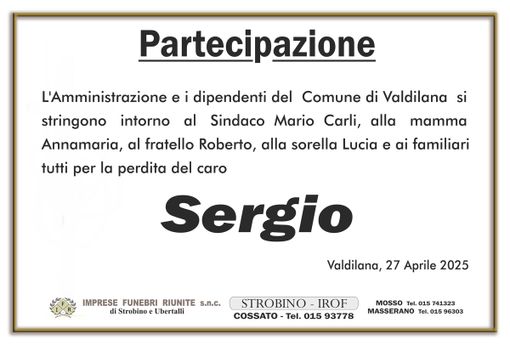 Sergio Carli, Partecipazione