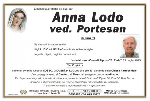 Anna Lodo ved. Portesan