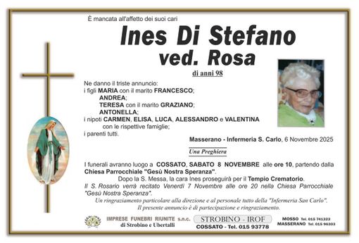 Ines Di Stefano, ved. Rosa Ines Di Stefano, ved. Rosa