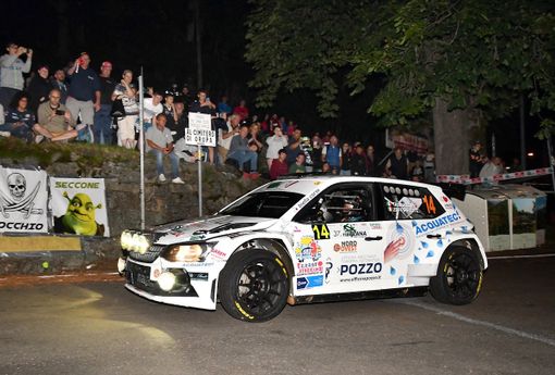 Rally Lana, 10° posto per Tasinato, foto Alquati e Walter Ballario