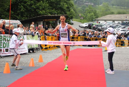 Il vincitore Alberto Mosca