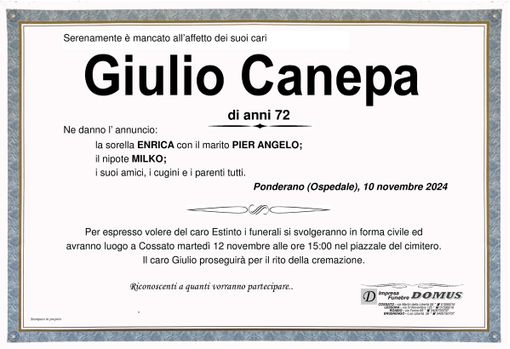 Giulio Canepa Giulio Canepa