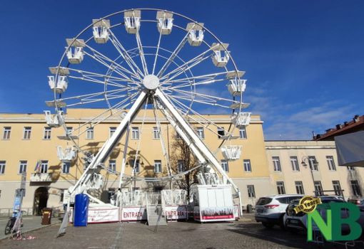 A Biella torna la ruota panoramica (foto di repertorio)