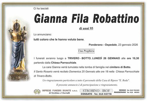 Gianna Fila Robattino Gianna Fila Robattino
