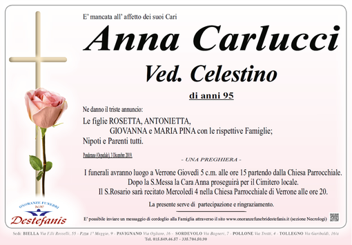 Anna Carlucci ved. Celestino