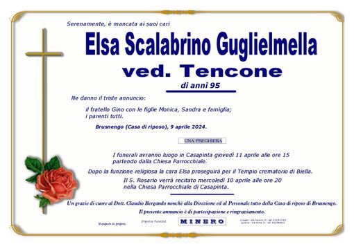 Elsa Scalabrino Guglielmella ved. Tencone