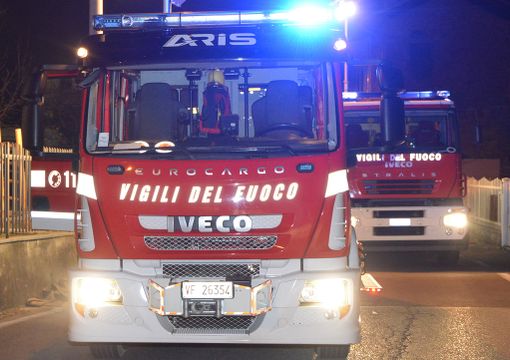 Mongrando: A fuoco una canna fumaria