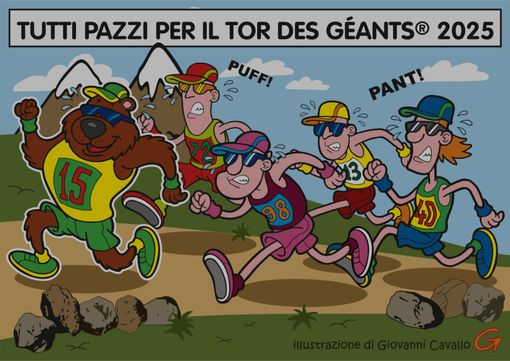 Tor des Géants® 2025: sfida estrema tra natura e resistenza 87 i biellesi in gara - Illustrazione di Giovanni Cavallo