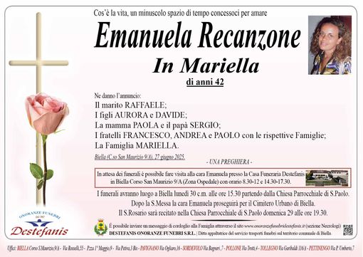 Emanuela Recanzone in Mariella