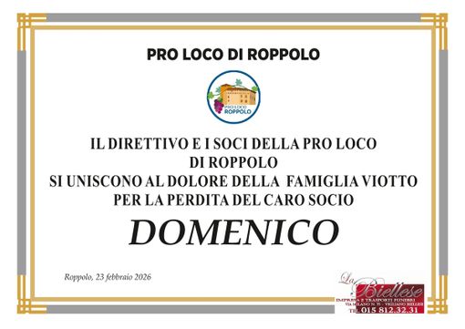 Domenico - Partecipazione Domenico - Partecipazione