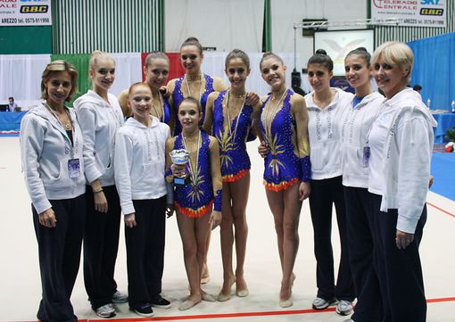 Ginnastica Ritmica Serie A2 - Splendido 4° posto ad Arezzo per l'Eurogymnica Ginnastica Ritmica Serie A2 - Splendido 4° posto ad Arezzo per l'Eurogymnica
