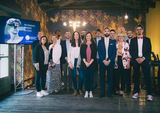 Il gruppo giovani imprenditori Cna Biella, foto Cna Il gruppo giovani imprenditori Cna Biella, foto Cna