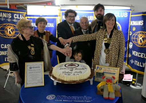 Kiwanis: Conferma della Presidente del Club Orietta Merlin e investitura di Federico Motto