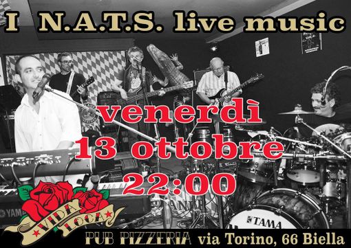 Vida Loca: Domani sera musica live con i NATS