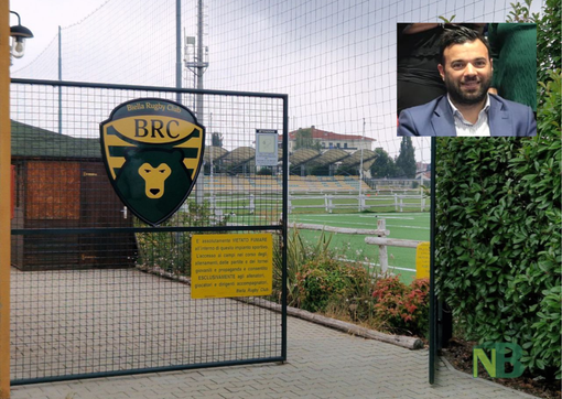 Biella, una città che investe nello sport: dopo stadio e palazzetti, rifatto anche il campo da rugby FOTO