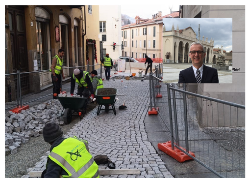 Avanti tutta con i lavori in via Italia, lunedì al via in via Dante