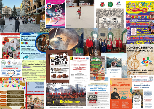 Tante cose da fare a Biella 31 gennaio e 1 febbraio