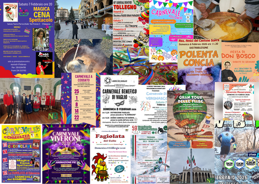 Tante cose da fare nel we del 6, 7 e 8 febbraio