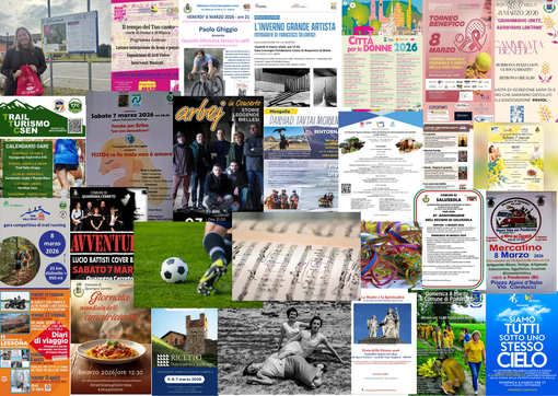 Tante cose da fare oggi domenica 8 marzo