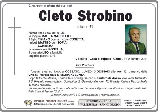 Cleto Strobino