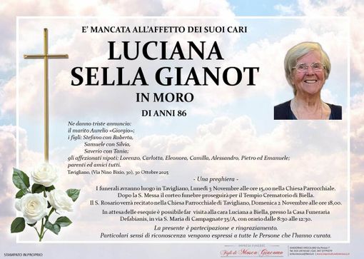 Luciana Sella Gianot in Moro