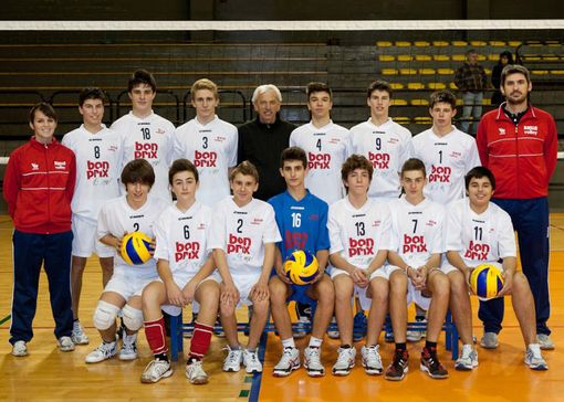 La formazione U17 del Biella Volley Biverbanca