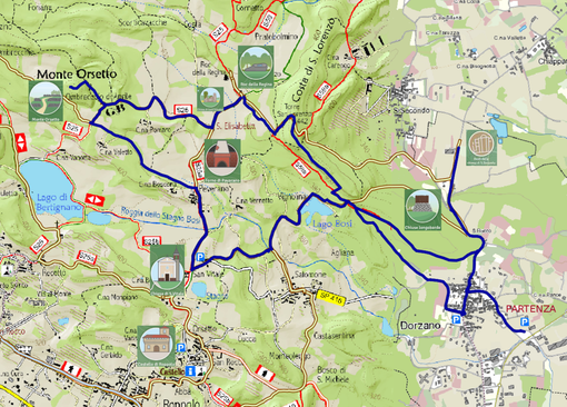 Una passeggiata tra il Lago di Viverone e la collina morenica della Serra