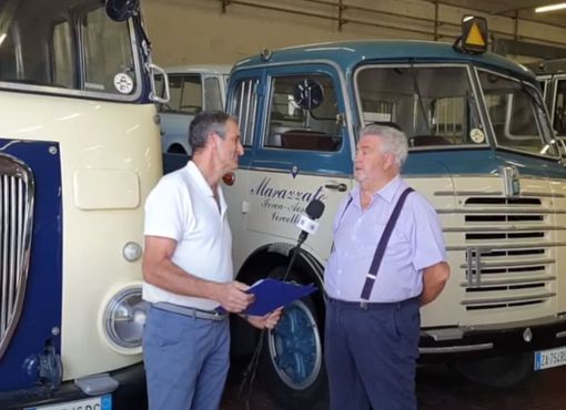 Carlo Marazzato: “Camion d’epoca? Che passione!” VIDEO