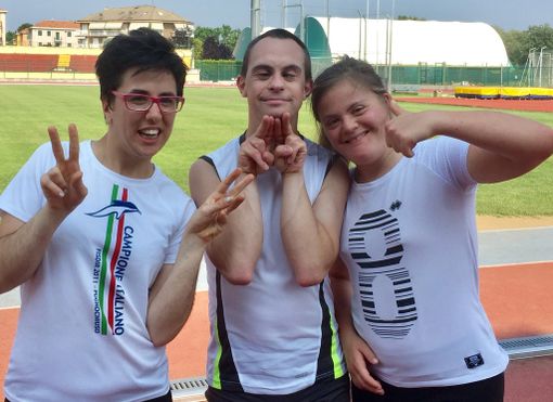 Riccardo Bora e Nicole Orlando, titoli e record agli assoluti di atletica Fisdir