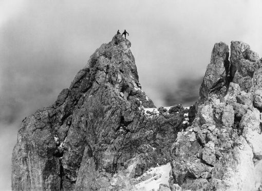 Vittorio Sella (Ultimo picco dal Cimon della Pala - 26 agosto 1891) - Foto Fondazione Sella
