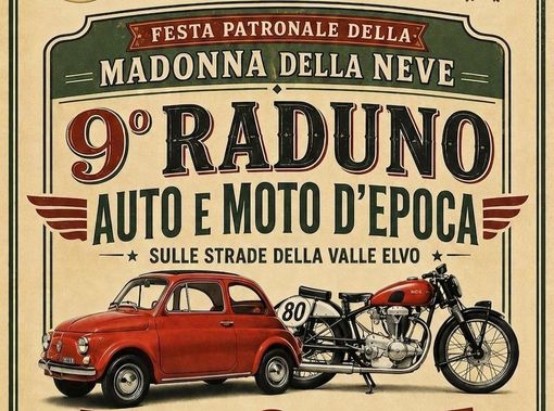 Sala Biellese, domenica il 9° raduno di auto e moto d’epoca Sala Biellese, domenica il 9° raduno di auto e moto d’epoca