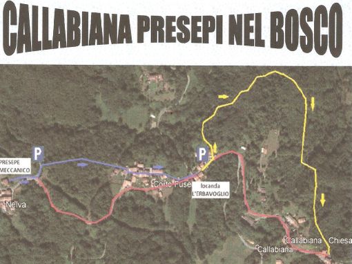 I Presepi nel Bosco di Callabiana per camminare in una favola