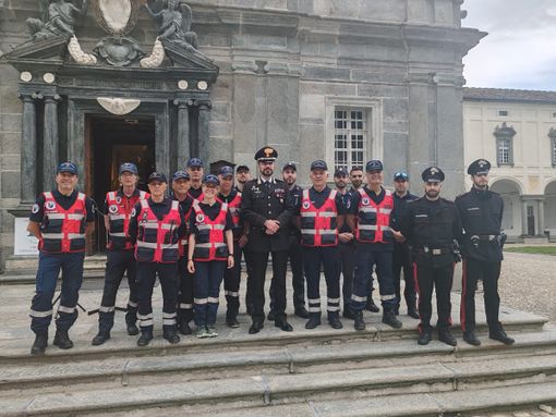 Volontari dell’Associazione Nazionale Carabinieri ODV al servizio del pellegrinaggio a Oropa Volontari dell’Associazione Nazionale Carabinieri ODV al servizio del pellegrinaggio a Oropa