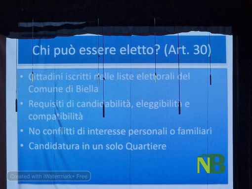 Biella, elezioni dei consigli di quartiere: fissata la data ufficiale