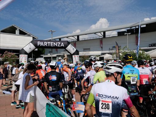 Chiappucci e Bugno in prima fila per la Granfondo Biella-Oropa.