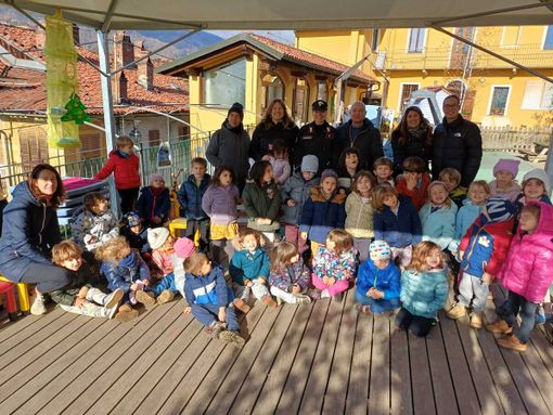 Graglia, alla scuola materna piantato un corbezzolo per la Festa dell’Albero
