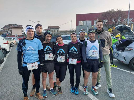 Amron Team All'Ysangarda Night Trail: 3°, 4° e 5° posto