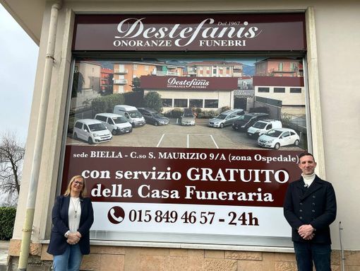 Cerrione: Onoranze Funebri Destefanis inaugura la nona sede in provincia di Biella, a Vergnasco