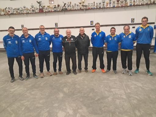 Bocce, la San Secondo Bennese si aggiudica la gara notturna a quadrette di Ternengo