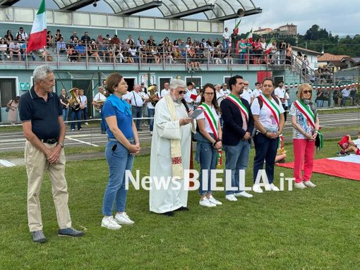 Lo sport è protagonista a Valdengo, al via i giochi intercomunali (foto di Davide Finatti per newsbiella.it)