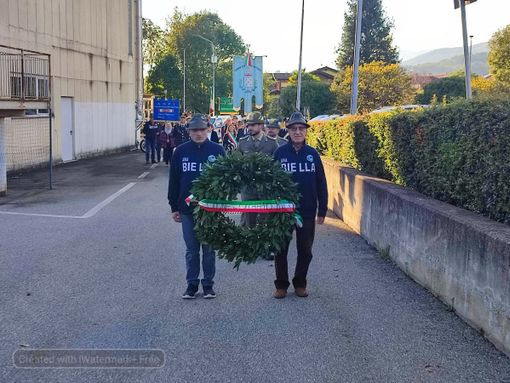 A Occhieppo Inferiore la celebrazione della fine della prima guerra mondiale e il ricordo delle vittime di Nassirya, FOTO e VIDEO di Mattia Baù per newsbiella.it