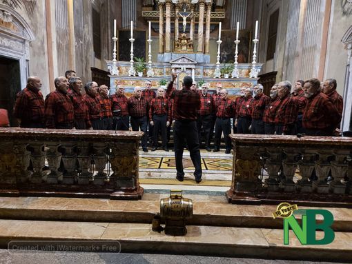 Candelo, grande serata di canto corale a San Lorenzo - Foto e video Alessandro Bozzonetti per newsbiella.it