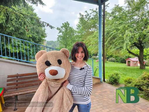 Barazzetto-Vandorno, Focus quartieri: al Vandorno  la scuola materna “green”, Erica Muzzucco e Teddy- Foto Alessandro Bozzonetti per newsbiella.it
