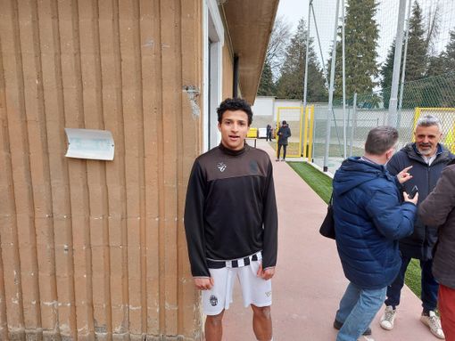 Per il bianconero Naamad doppietta nel derby - Foto Alessandro Bozzonetti