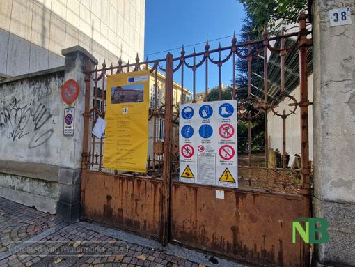 Ex biblioteca a Biella, lavori a pieno ritmo, l'edificio ospiterà uffici comunali