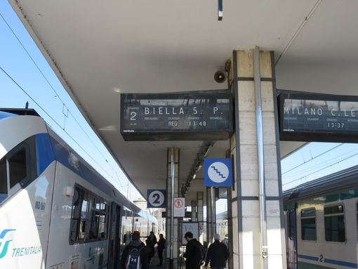 I pendolari chiedono un tavolo linee ferroviarie biellesi - Foto archivio newsbiella.it