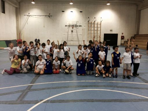 Festa del minibasket a Tollegno